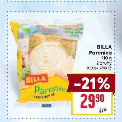 BILLA Parenica 110 g