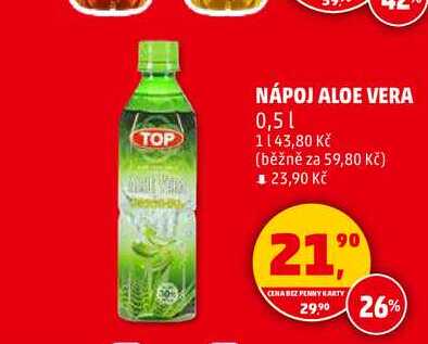 NÁPOJ ALOE VERA, 0,5 l