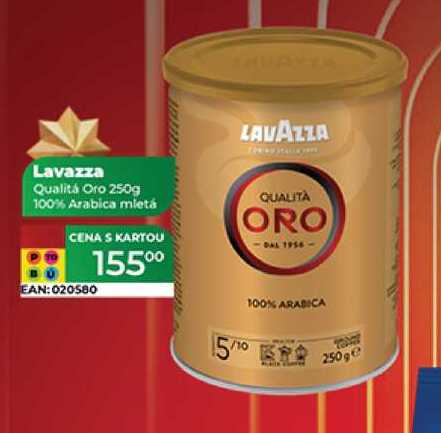 Lavazza Qualita Oro 100% Arabica mletá 250g