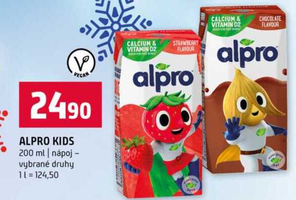 ALPRO KIDS 200 ml nápoj vybrané druhy 