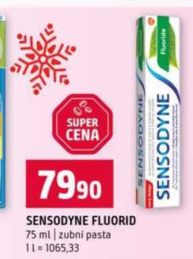SENSODYNE FLUORID 75 ml zubní pasta