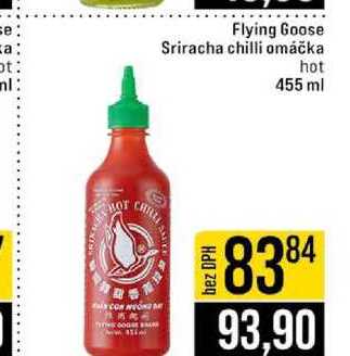 Flying Goose Sriracha chilli omáčka hot 455 ml