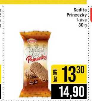 Sedita Princezky káva 80 g