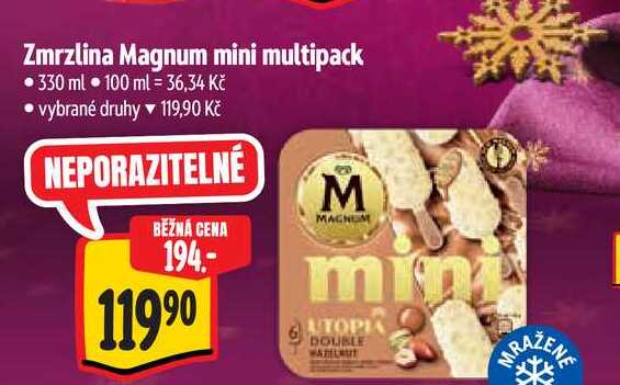 Zmrzlina Magnum mini multipack 330 ml
