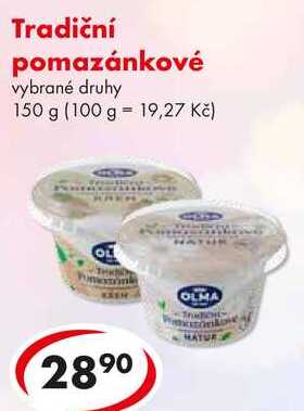 Tradiční pomazánkové, 150 g