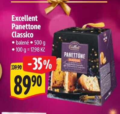 Excellent Panettone Classico 500 g