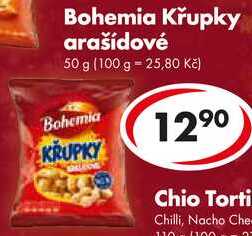 Bohemia Křupky arašídové, 50 g 