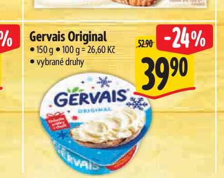 Gervais Original 150 g