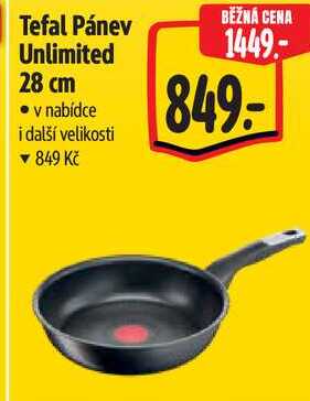 Tefal Pánev Unlimited 28 cm 