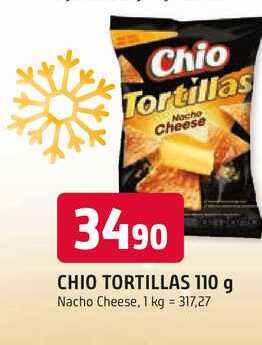 Chio Tortillas Kukuřičný snack 110g, vybrané druhy