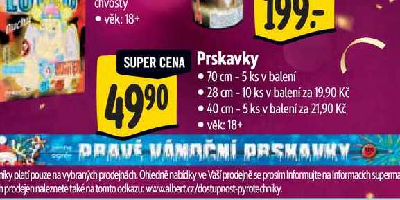 Prskavky více rozměrů