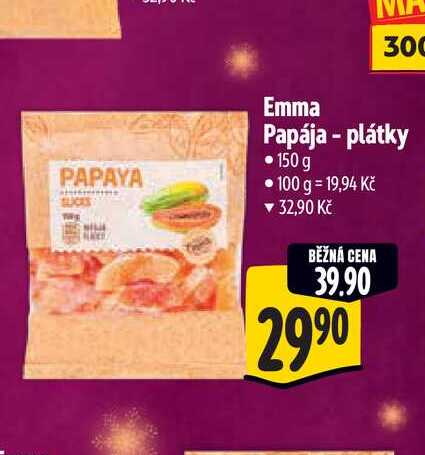  Emma Papája - plátky  150 g 