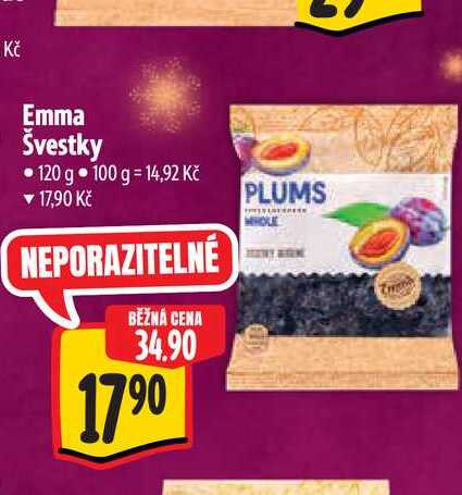   Emma Švestky 120 g  