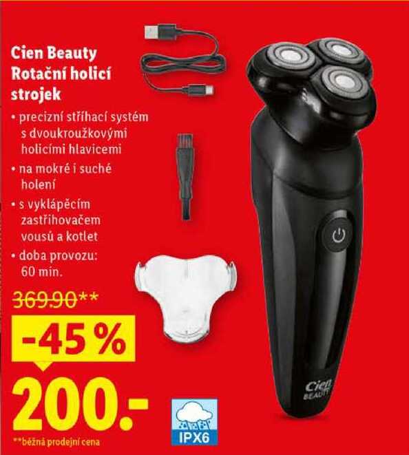 Cien Beauty Rotační holicí strojek