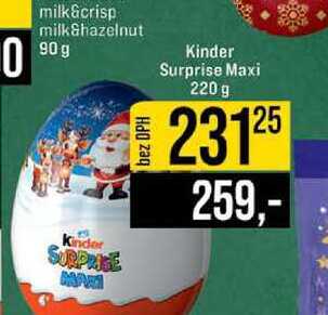 Kinder Surprise Maxi 220 g