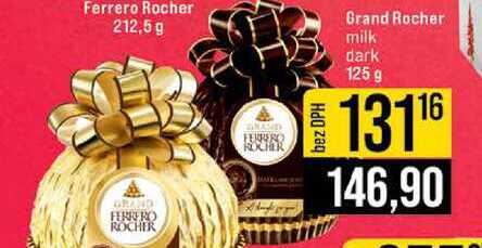 Grand Rocher milk dark 125 g 