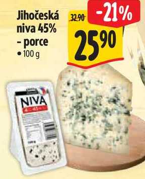 Jihočeská niva 45% -porce, 100 g