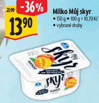 Milko Můj skyr, 130 g