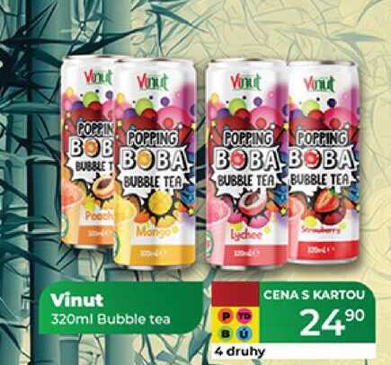 Vinut 320ml Bubble tea 
