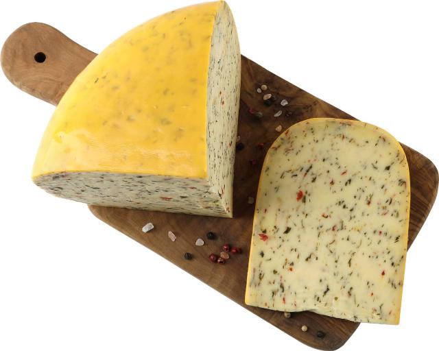 Gouda s italskými bylinkami