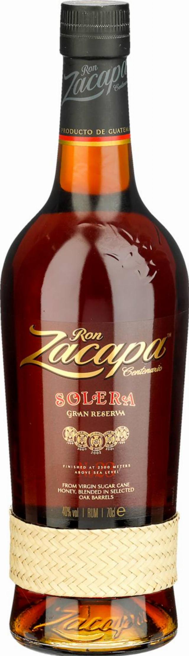 Zacapa Solera Gran Reserva 40%