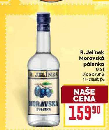 R. Jelínek Moravská pálenka 0,5l
