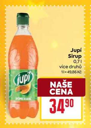 Jupi Sirup 0,7l