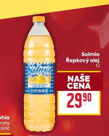 Solmio Řepkový olej 1l