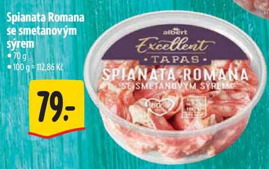 Spianata Romana se smetanovým syrem, 70 g 