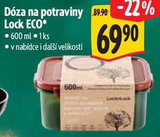 Dóza na potraviny Lock ECO*