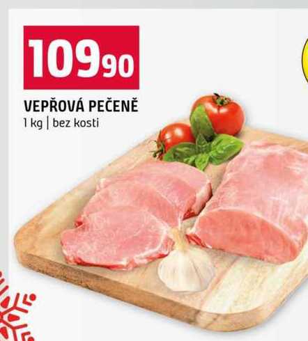 VEPŘOVÁ PEČENĚ 1 kg bez kosti 