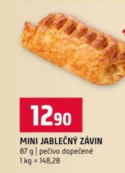 MINI JABLEČNÝ ZÁVIN 87 g pečivo dopečené