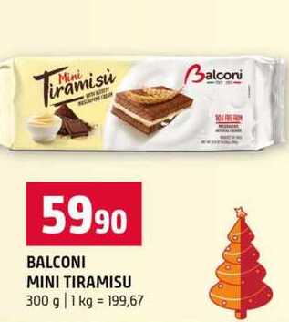 BALCONI MINI TIRAMISU 300 g