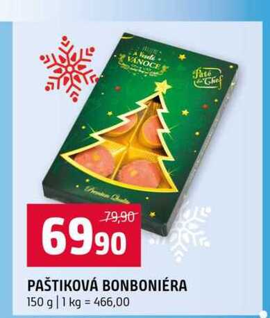 PAŠTIKOVÁ BONBONIÉRA 150 g