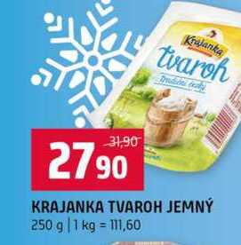 KRAJANKA TVAROH JEMNÝ 250 g