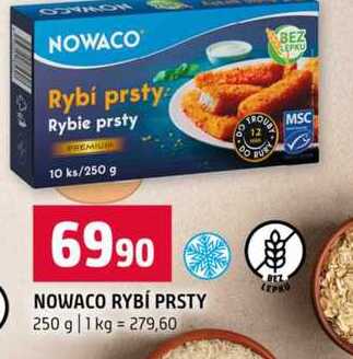 NOWACO RYBÍ PRSTY 250 g