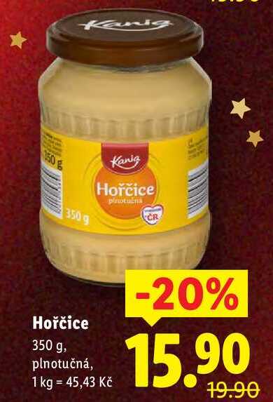 Hořčice, 350 g