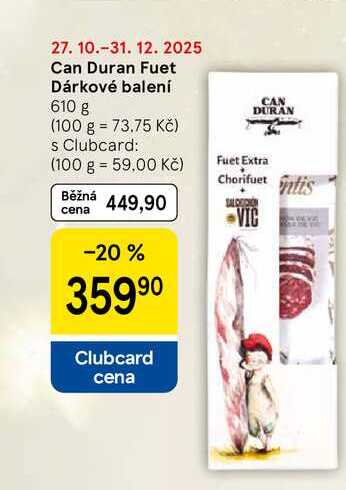 Can Duran Fuet, 610 g