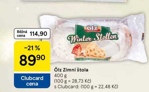 Ölz Zimní štola, 400 g