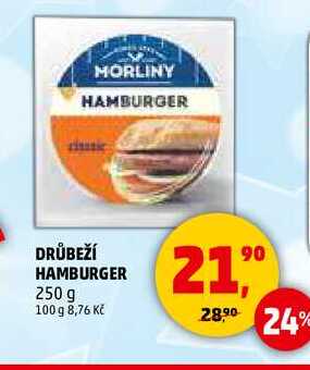 DRŮBEŽÍ HAMBURGER, 250 g