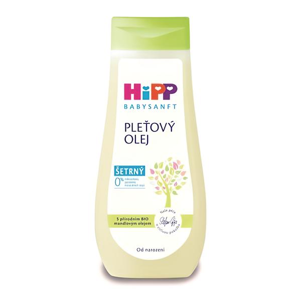 HiPP Babysanft Pleťový olej s přírodním bio mandlovým olejem pro citlivou pokožku