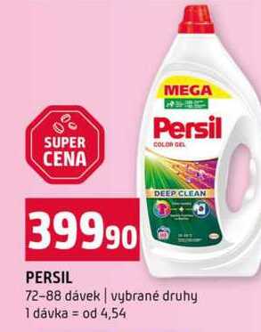 PERSIL 72-88 dávek vybrané druhy 