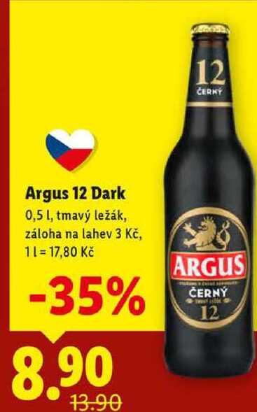 Argus 12 Dark, 0,5 l