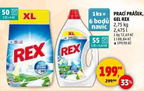 GEL REX, 2,475 l