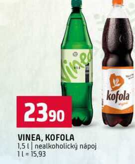 VINEA, KOFOLA 1,5l nealkoholický nápoj