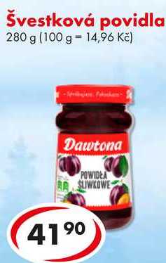 Švestková povidla, 280 g