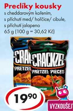 Preclíky kousky, 65 g