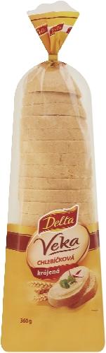 Delta Veka chlebíčková krájená 360g
