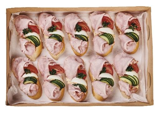 Chlebíček debrecínka, vejce