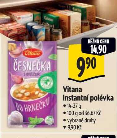  Vitana Instantní polévka 14-27 g  